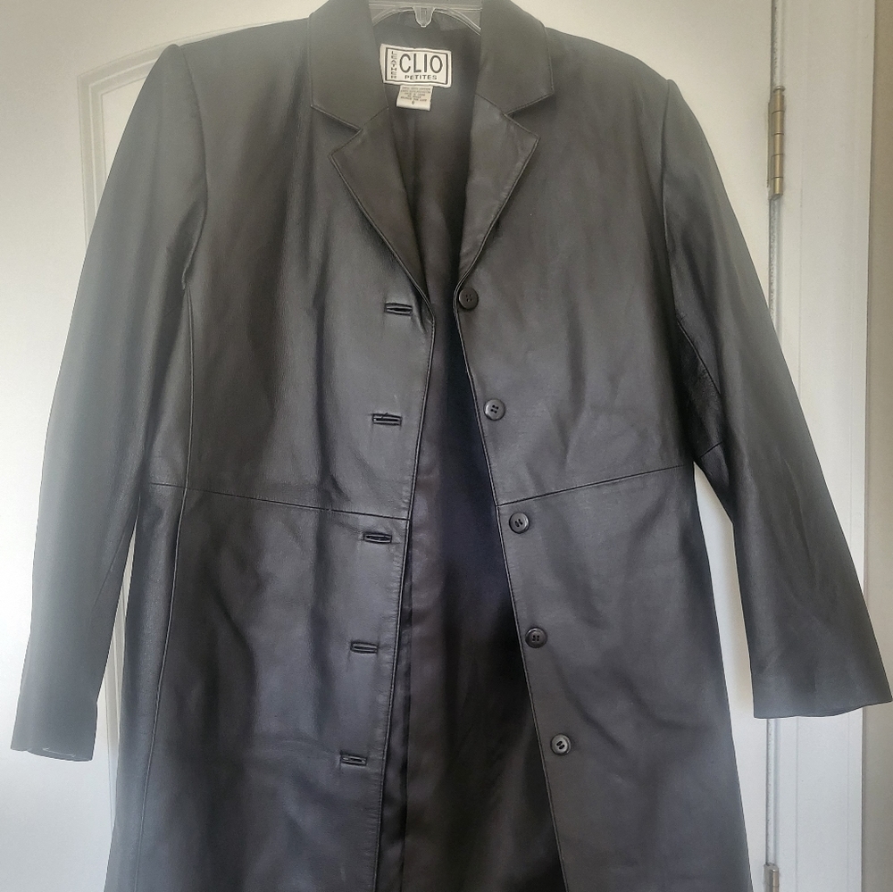 Vintage 3/4length leather jacket